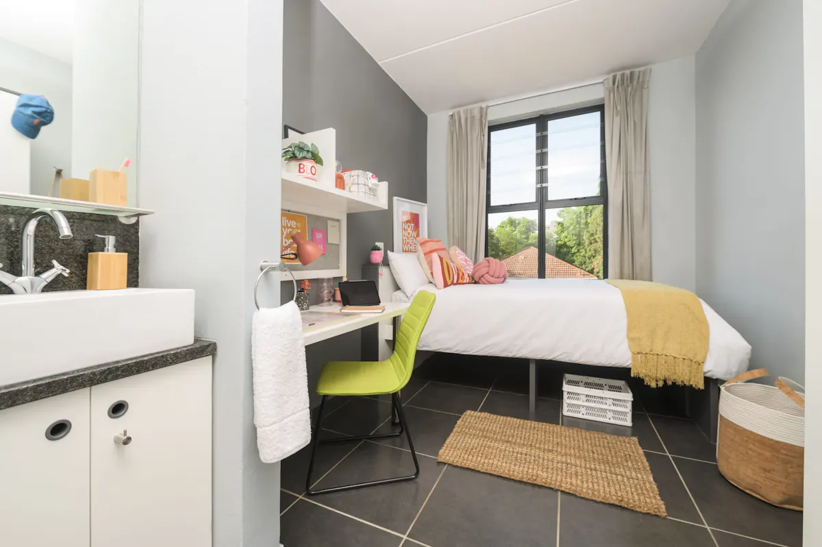 CampusKey Pretoria | Glyn Street: private student room in Hatfield, Pretoria