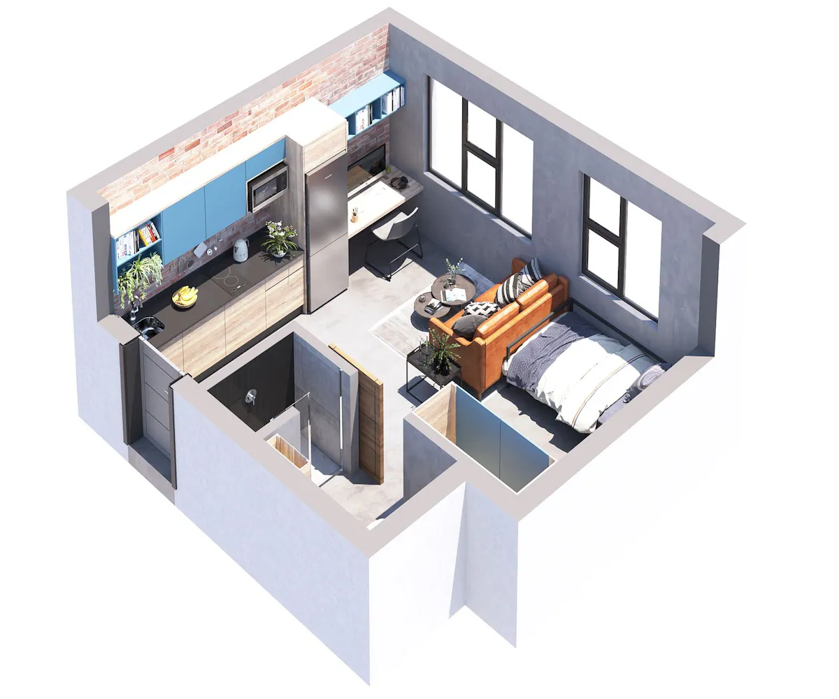 Parq Lite | Student accommodation: private student room in Lynnwood Glen, Pretoria