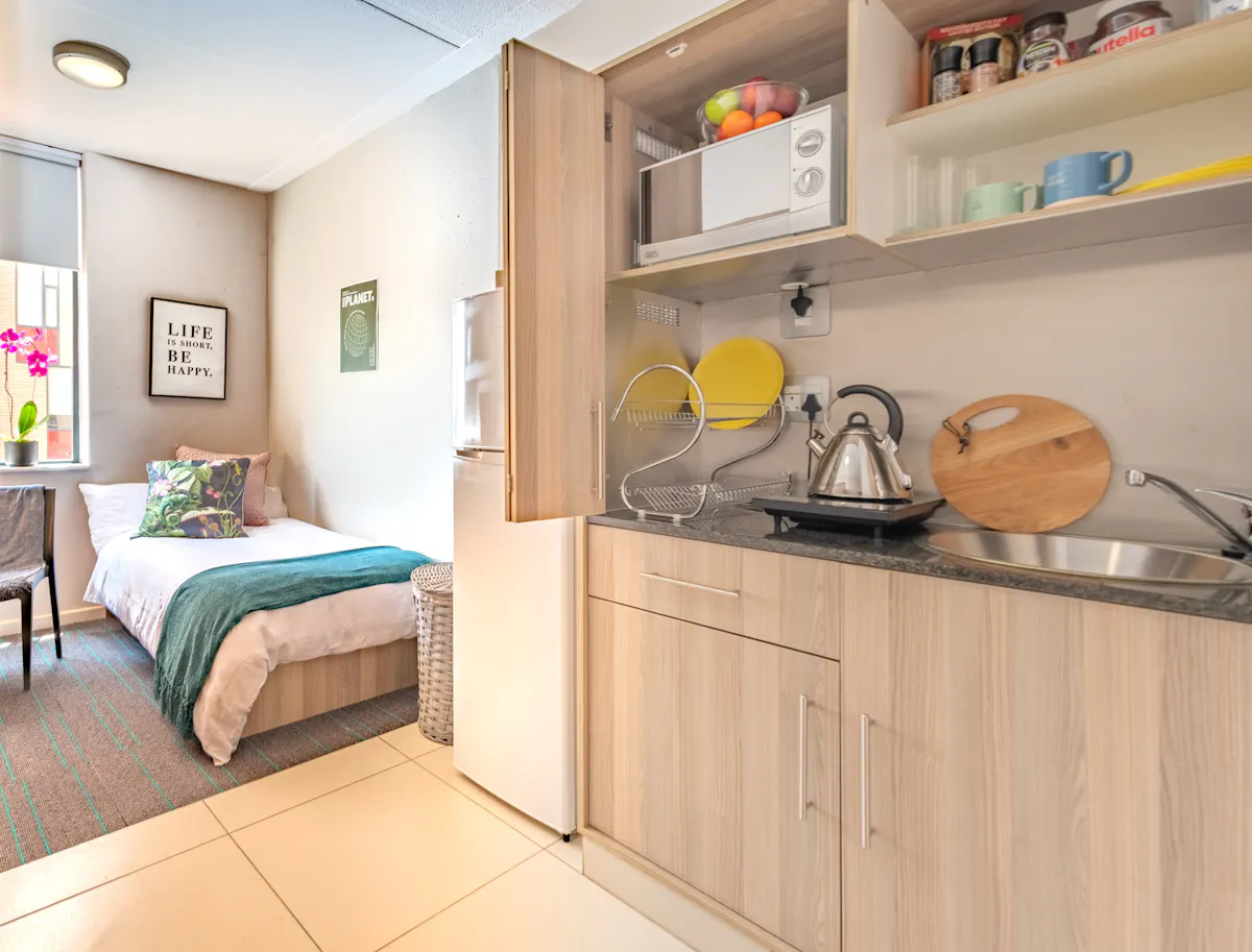 Hatfield Studios: private student room in Hatfield, Pretoria near University of Pretoria